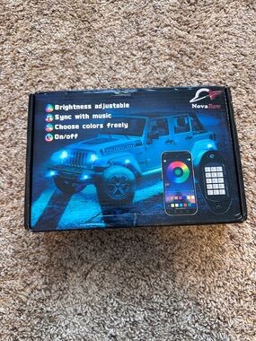 New UNOPENED NovaRev LED Accent Light Kit - Blue